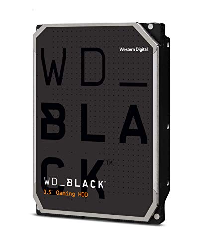 Western Digital 4TB WD Black Performance Internal Hard Drive - 7200 RPM Class, SATA 6 Gb/s, 256 MB Cache, 3.5