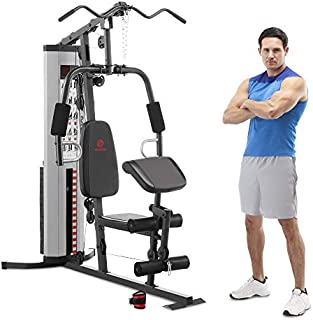 Marcy MWM-988 Multifunction Steel Home Gym 150lb Weight Stack Machine