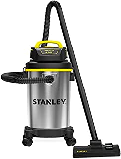 Stanley Wet/Dry Vacuum, 4 Gallon, 4 Horsepower, Stainless Steel Tank