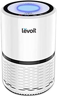 LEVOIT Air Purifier for Home, H13 True HEPA Filter for Allergies and Pets, Dust, Mold, and Pollen, Smoke and Odor Eliminator, Cleaner for Bedroom with Optional Night Light, LV-H132, White