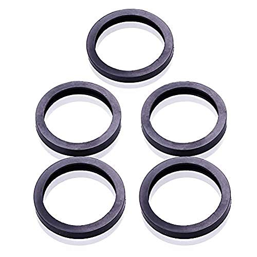 AmerStar 5 Pack Gas Can Gaskets Replacement Gas Tank Jug Spout Rubber Washer Seal fit for Plastic Tank Gott Rubbermaid Essence Wedco Briggs & Stratton Scepter Moelle Eagle Midwest