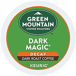 Green Mountain Coffee Roasters Dark Magic Espresso Decaf single serve K-Cup pode for Keurig brewers, 48 Count