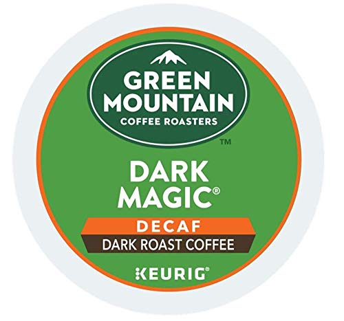 Green Mountain Coffee Roasters Dark Magic Espresso Decaf single serve K-Cup pode for Keurig brewers, 48 Count