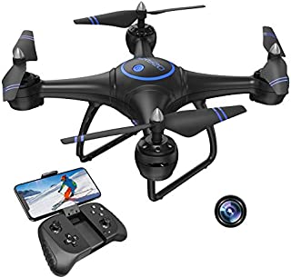 AKASO A31 Drone with Camera WiFi 1080P FPV Live Video RC Quadcopter Drone for Beginners Adults Kids, Bright LED Light, Altitude Hold, Headless Mode - Easy to Fly Gift Toy for Boys and Girls