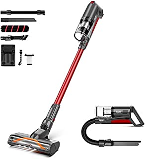 Cordless Vacuum Cleaner, Aucma by whall 5 in 1 Brushless Motor 3 Suction Modes Vacuum Cleaner up to 50 Mins Runtime Cordless Stick Vacuum with Multifunctional Brush for Home Hard Floor Carpet Pet Hair