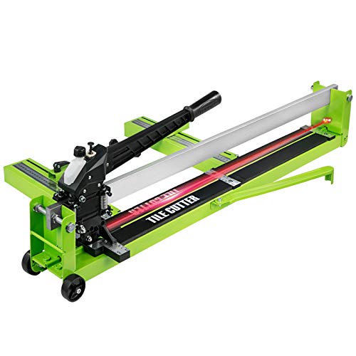 VEVOR Tile Cutter 39 Inch, Manual Tile Cutter All-Steel Frame,Tile Cutting Machine w/Laser Guide and Bonus Spare Cutter,Tile Cutter Hand Tool for Precision Cutting Porcelain Ceramic Floor Tiles