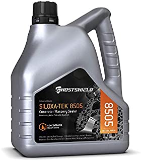 Siloxa-Tek 8505 Ultra Concentrate - 1 Gallon (Makes 5 GALLONS) Penetrating Concrete Sealer, Water, Salt & Oil Repellent