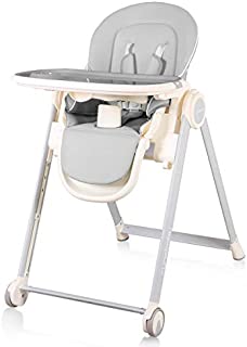 Cynebaby High Chair for Babies and Toddlers, Space Saver High Chair for Baby Multifunctional Baby Feeding Chair with Adjustable Tray Easy to Clean