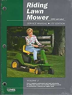 1992 & LATER CLYMER RIDING LAWN MOWER SERVICE MANUAL 1ST EDITION RLMS2-1 NEW