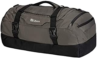 Ubon Large Sports&Travel Duffle Bags Packable Weekend Bag for Men Women Brown