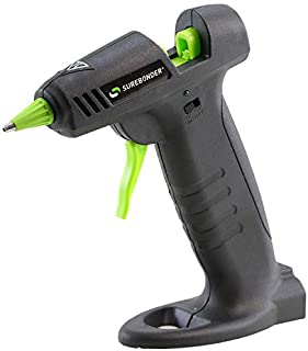 Surebonder Hybrid-20F Mini Cordless/Corded High Temperature Glue Gun-For Cordless Use the Gun Requires 4 AA Batteries (not included),black and green