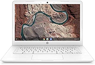 HP Chromebook 14-Inch Laptop with 180-Degree Hinge, Full HD Screen, AMD Dual-Core A4-9120 Processor, 4 GB SDRAM, 32 GB eMMC Storage, Chrome OS (14-db0050nr, Snow White)