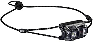 PETZL - Bindi, 200 Lumens, Ultralight, Rechargeable, and Compact Headlamp for Urban Running, Black