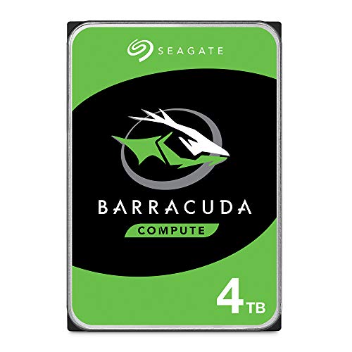 Seagate BarraCuda 4TB Internal Hard Drive HDD  3.5 Inch Sata 6 Gb/s 5400 RPM 256MB Cache For Computer Desktop PC  Frustration Free Packaging ST4000DMZ04/DM004