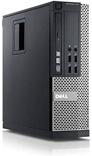 Dell Optiplex 3020 Small Form SFF 4th Generation Desktop Computer Tower PC (Intel Quad Core i5-4570, 8GB Ram, 256GB Brand New SSD, HDMI, WIFI, DVD-RW) Win 10 Pro (Renewed) 1GB Graphics