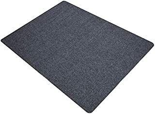 Office Chair Mat for Hardwood and Tile Floor - 35 x 47 inches 0.16 Thick Rectangular Carpet Low-Pile Desk mat - Multi-Purpose for Office Home Protector (35