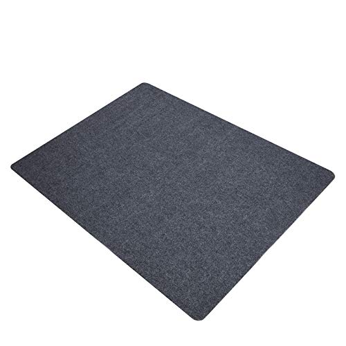 Office Chair Mat for Hardwood and Tile Floor - 35 x 47 inches 0.16 Thick Rectangular Carpet Low-Pile Desk mat - Multi-Purpose for Office Home Protector (35