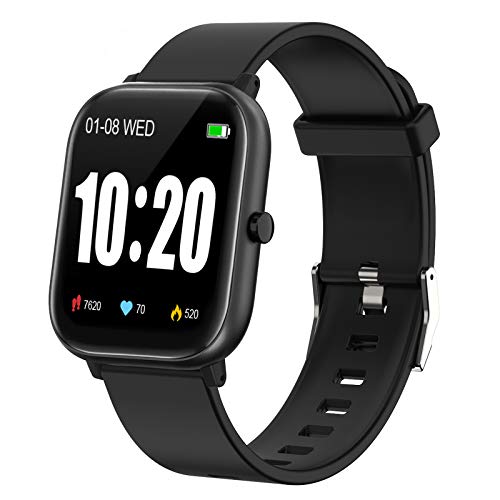 PUBU Smart Watch, Fitness Tracker with Heart Rate Monitor, Activity Tracker with 1.3