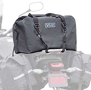 Vuz Dry Duffle Motorcycle Tail Bag - Waterproof Rugged Motor Bike Luggage Cargo Roll Top Bag, 45-Liters (12 gal)