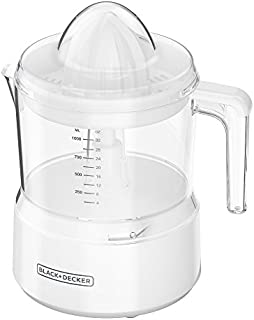 BLACK+DECKER 32oz Citrus Juicer, White, CJ650W,Small