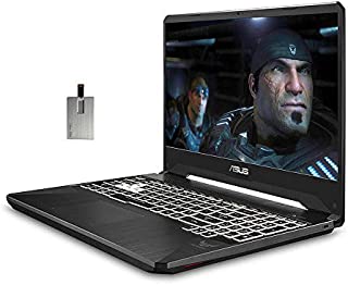 2021 ASUS TUF Gaming 15.6 FHD 144Hz Laptop Computer, AMD Ryzen 7 R7-3750H, 16GB RAM, 1TB PCIe SSD, Backlit KB, GeForce GTX 1650 Graphics, DTS Audio, HD Webcam, Win 10, Black, 32GB SnowBell USB Card