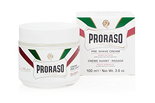 Proraso Pre-Shave Cream, Sensitive Skin, 3.6 oz