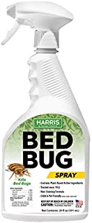 HARRIS Green Label Bed Bug Killer, Fast Acting 20oz Non-Toxic Spray with Extended Residual