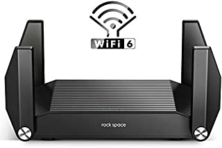 WiFi Router - Routers for Wireless Internet, Computer Routers, Gaming Router, WiFi 6 Router, AX1800, Wireless Router, MU-MIMO, OFDMA, Gigabit WAN/LAN Ports, USB 3.0, WPS, IPv6, 4K Video Streaming