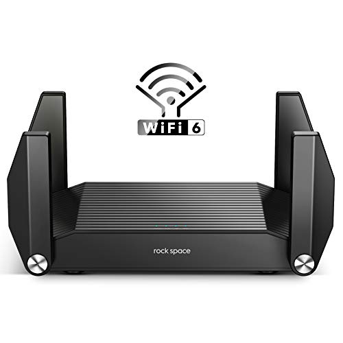 WiFi Router - Routers for Wireless Internet, Computer Routers, Gaming Router, WiFi 6 Router, AX1800, Wireless Router, MU-MIMO, OFDMA, Gigabit WAN/LAN Ports, USB 3.0, WPS, IPv6, 4K Video Streaming