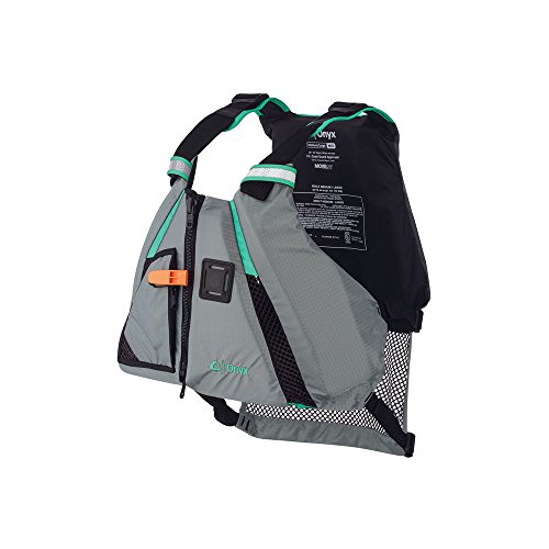 ONYX MoveVent Dynamic Paddle Sports Life Vest, X-Large/XX-Large, Aqua