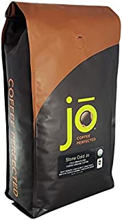 STONE COLD JO: 2 lb, Cold Brew Coffee Blend, Dark Roast, Coarse Ground Organic Coffee, Silky, Smooth, Low Acidity, USDA Certified Organic, Fair Trade Certified, NON-GMO, Great French Press Hot Brew