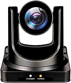 AVKANS NDI Camera, 20X Broadcast Live Streaming Camera for Church and Live Production in New Design, NDI HX 4.0(Black)