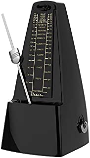 Mechanical Metronome Black/Loud Sound Piano Drum Violin Guitar