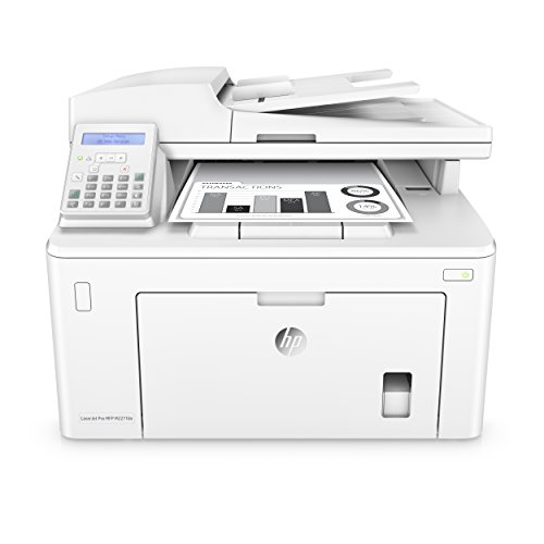 HP LaserJet Pro M227fdn All in One Laser Printer with Print Security, Amazon Dash Replenishment ready (G3Q79A),White,Normal