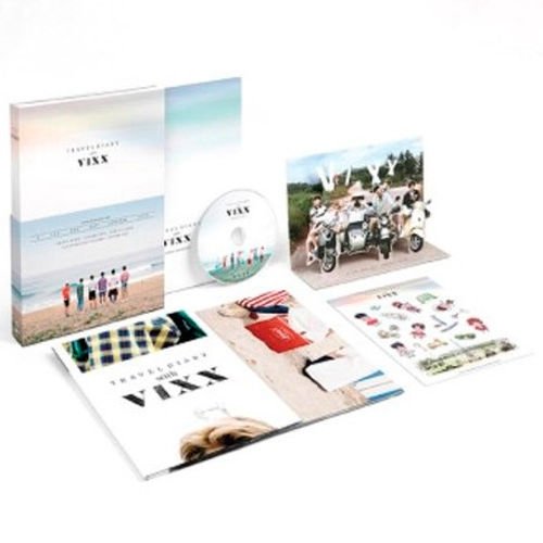 VIXX-[TRAVEL DIARY WITH VIXX] 2016 Photo Book(292p)+DVD+Secret Envelope Package