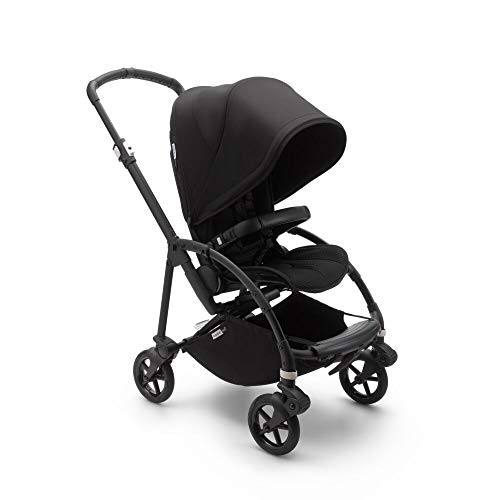 Bugaboo Bee6 Stroller - Compact, Lightweight, and Easily Foldable Stroller for Travel and City Life. Easy to Steer! The Most Popular Lightweight Stroller! (Black)