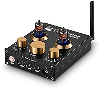 P1 Bluetooth 5.0 Vacuum Tube Preamplifier Hi-Fi Valve Headphone Amplifier Wireless Receiver Audio Decoder Preamp USB DAC APTX