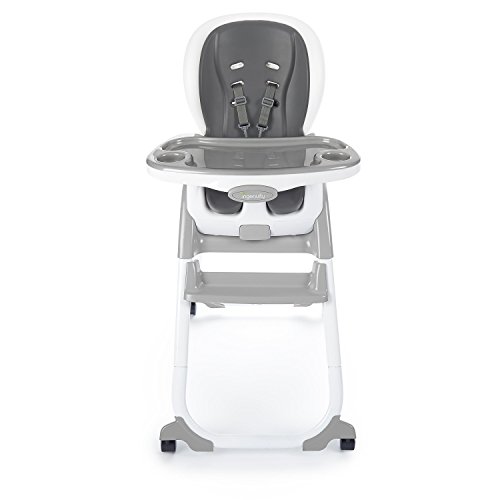 Ingenuity SmartClean Trio Elite 3-in-1 High Chair - Slate - High Chair, Toddler Chair, & Booster