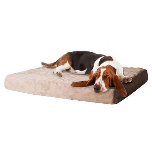 PETMAKER Memory Foam Dog Bed with Removable Cover, X-Large