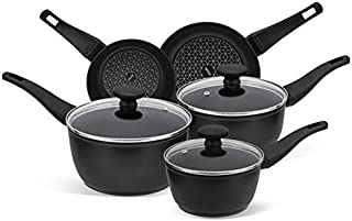 Prestige  Thermo Smart  Pots and Pans Set  5 Piece Cookware Set Non Stick  Induction, Gas and Electric Hobs