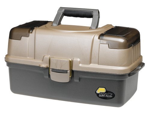 Plano Large 3-Tray with Top Access Tackle Box, Gray, Pack of 1 - New