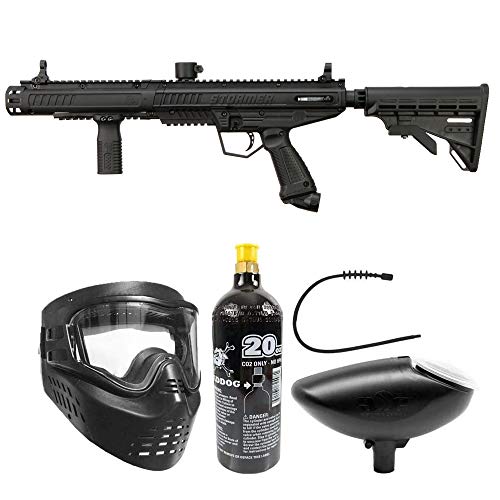 Maddog Tippmann Stormer Tactical Bronze Paintball Gun Marker Starter Package - Black