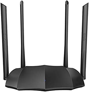 Tenda AC1200 Dual Band Gigabit Smart WiFi Router, 5Ghz High Speed Wireless Internet Router, MU-MIMO, Beamforming, Long Range Coverage by 4x6dBi Antenna, IPv6, Guest WiFi, AP Mode - 2020 New Upgraded