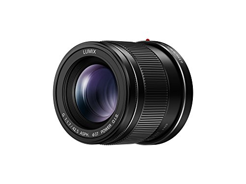 Panasonic LUMIX G LENS, 42.5MM, F1.7 ASPH., MIRRORLESS MICRO FOUR THIRDS, POWER OPTICAL I.S., H-HS043K (USA BLACK)