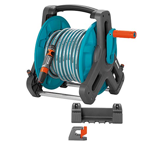 GARDENA CANADA 8009 Wall Mount Hose Reel with Hose