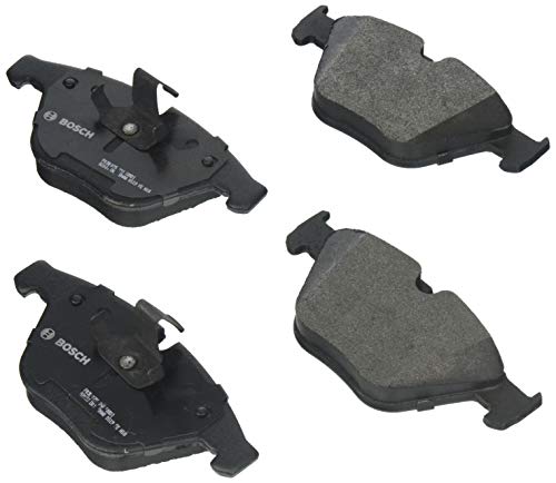 Bosch BP1260B QuietCast Premium Semi-Metallic Disc Brake Pad Set For BMW: 2009-2011 335d, 2007-2012 335i, 2009-2013 335i xDrive, 2011-2013 335is, 2013-2015 X1; Front