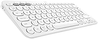 Logitech K380 Multi-Device Wireless Bluetooth Keyboard for Mac - Off White