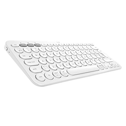 Logitech K380 Multi-Device Wireless Bluetooth Keyboard for Mac - Off White