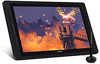 HUION Kamvas Pro 20 Drawing Monitor Pen Display 19.5 Inch IPS Graphic Tablets with Screen, Full-Laminated Technology, 8192 Battery-Free Pen