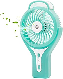 Personal Misting Fan Handheld USB Rechargeable Battery Fan Portable Cooling Water Mist Heat Stroke Prevention